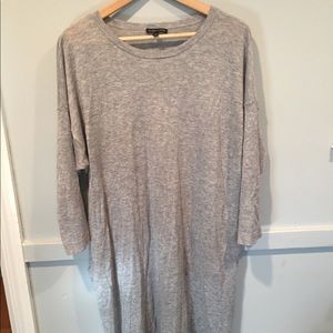 Eileen Fisher alpaca slit side tunic